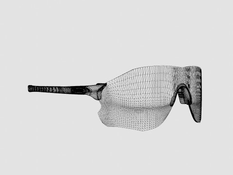 Oakley EVZero Path - Clear to Black Photochromic OO9308 Sport Glasses 3D Model