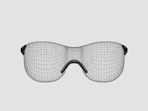 Oakley Evzero Ascend - Prizm Sapphire OO9453 Sport Glasses 3D Model