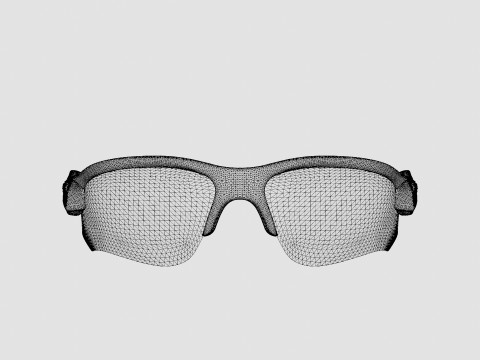 Oakley Flak Draft - Prizm Deep Water Polarized OO9364 Sport Glasses 3D Модель