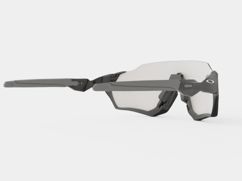Oakley Flight Jacket - Photochromic OO9401 Sport Glasses 3D मॉडल