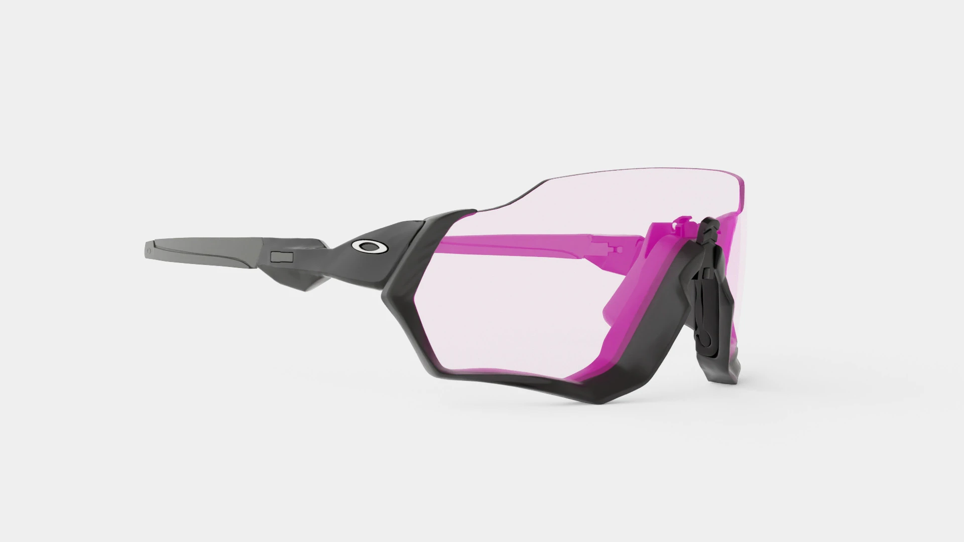 Oakley Flight Jacket - Prizm Low Light OO9401 Sport Glasses 3D Model .c4d .max .obj .3ds .fbx .stl .blend 