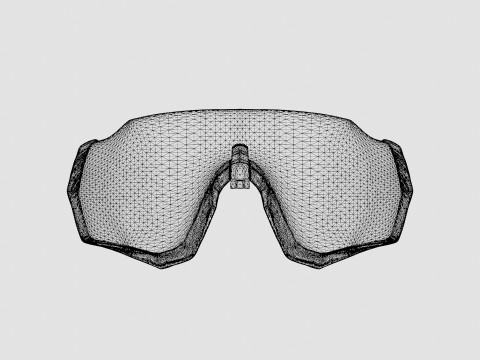 Oakley Flight Jacket - Prizm Low Light OO9401 Sport Glasses Modèle 3D