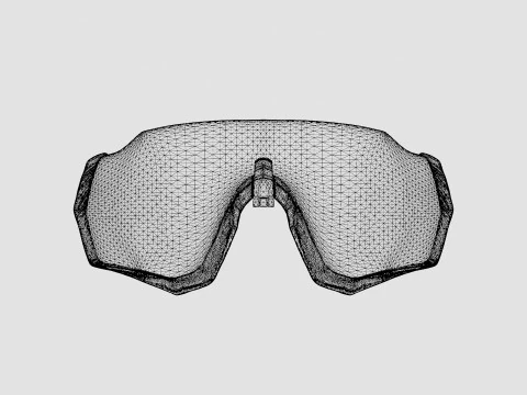 Oakley Flight Jacket - Prizm Low Light OO9401 Sport Glasses 3D Model