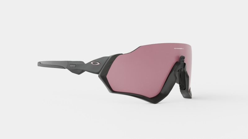 Oakley Flight Jacket - Prizm Road Black OO9401 Sport Glasses 3D Модель .c4d .max .obj .3ds .fbx .stl .blend