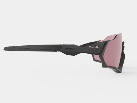 Oakley Flight Jacket - Prizm Road Black OO9401 Sport Glasses 3D Модель