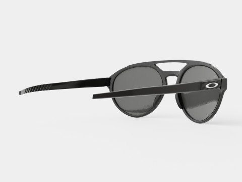 Oakley Forager - Prizm Black Polarized OO9421 Sunglasses 3D-Modell