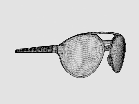 Oakley Forager - Prizm Black Polarized OO9421 Sunglasses 3D Model