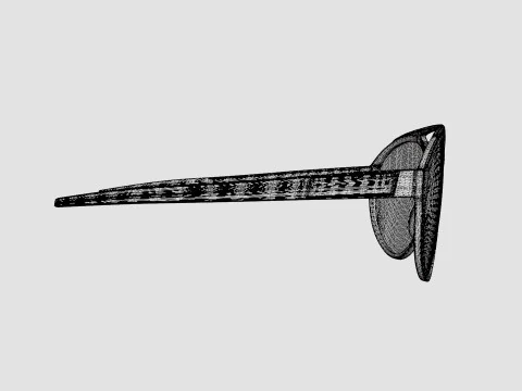 Oakley Forager - Prizm Black Polarized OO9421 Sunglasses 3D Model