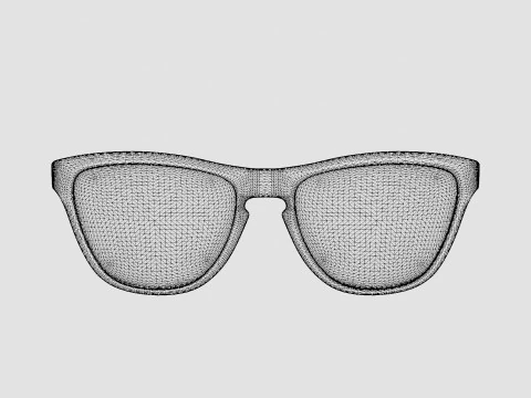 Oakley Frogskins - Prizm Jade OO9013 Sunglasses 3D Model