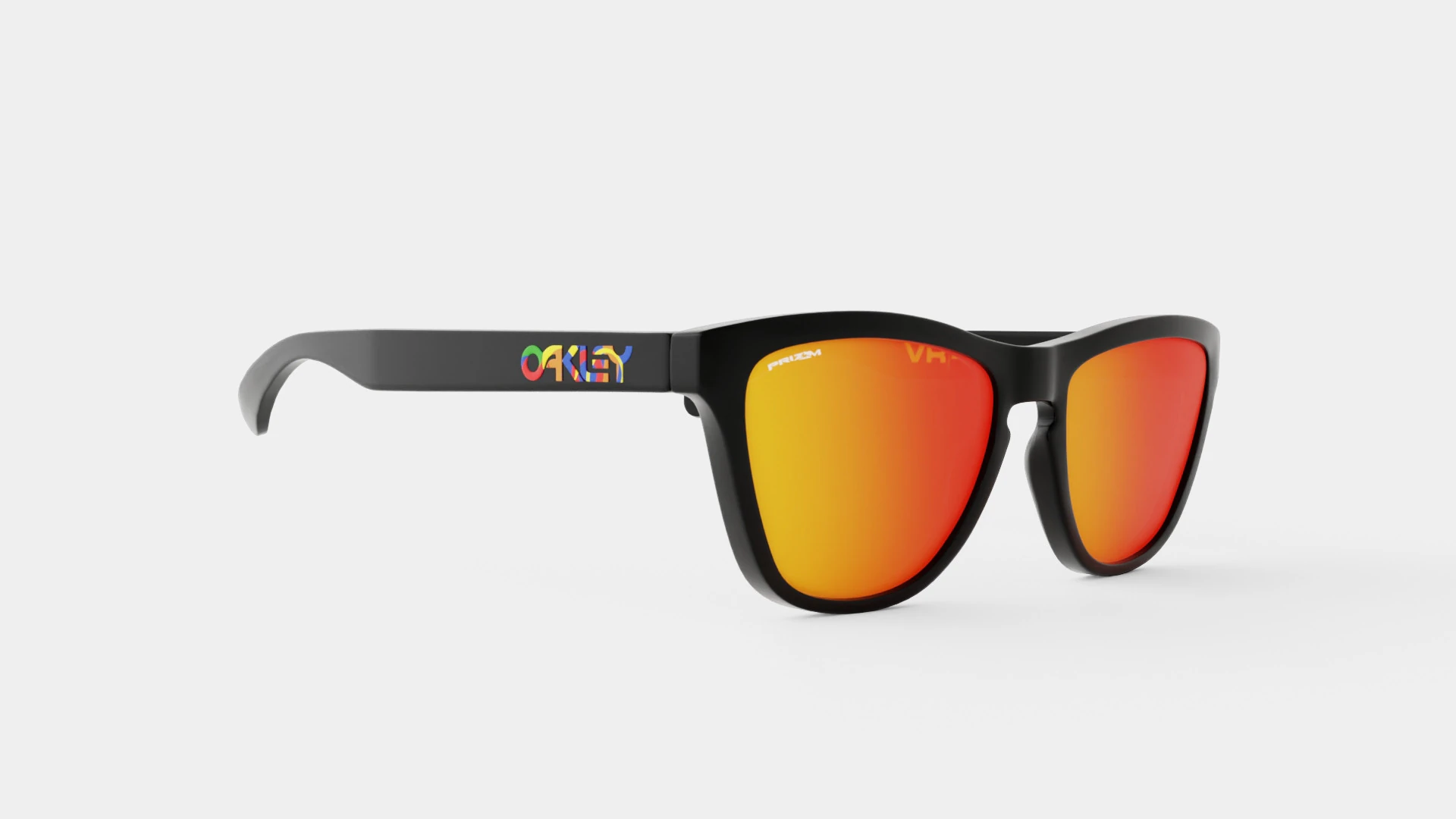 Oakley Frogskins - Prizm Ruby OO9013 Sunglasses 3D Model .c4d .max .obj .3ds .fbx .stl .blend 