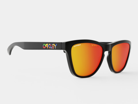 Oakley Frogskins - Prizm Ruby OO9013 Sunglasses 3D Model