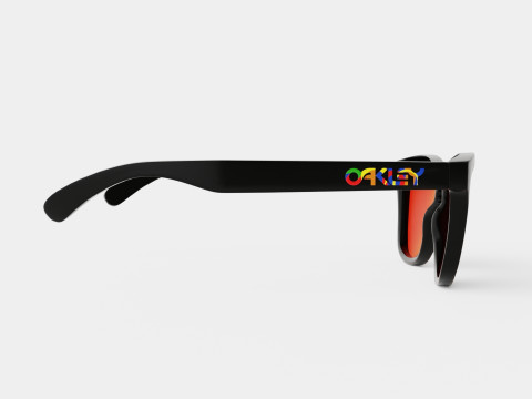 Oakley Frogskins - Prizm Ruby OO9013 Sunglasses Modello 3D
