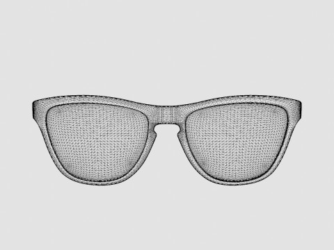Oakley Frogskins - Prizm Ruby Polarized OO9013 Sunglasses Modelo 3D