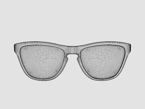 Oakley Frogskins - Prizm Ruby Polarized OO9013 Sunglasses 3D Model
