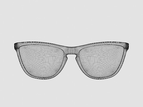 Oakley Frogskins 35TH - Prizm Sapphire OO9444 Sunglasses 3D 모델