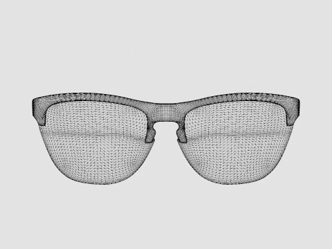 Oakley Frogskins Lite - Prizm Rose Gold OO9374 Sunglasses 3D Model