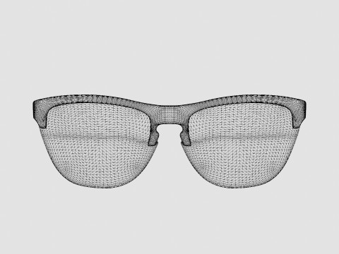 Oakley Frogskins Lite - Prizm Tungsten OO9374 Sunglasses Modello 3D