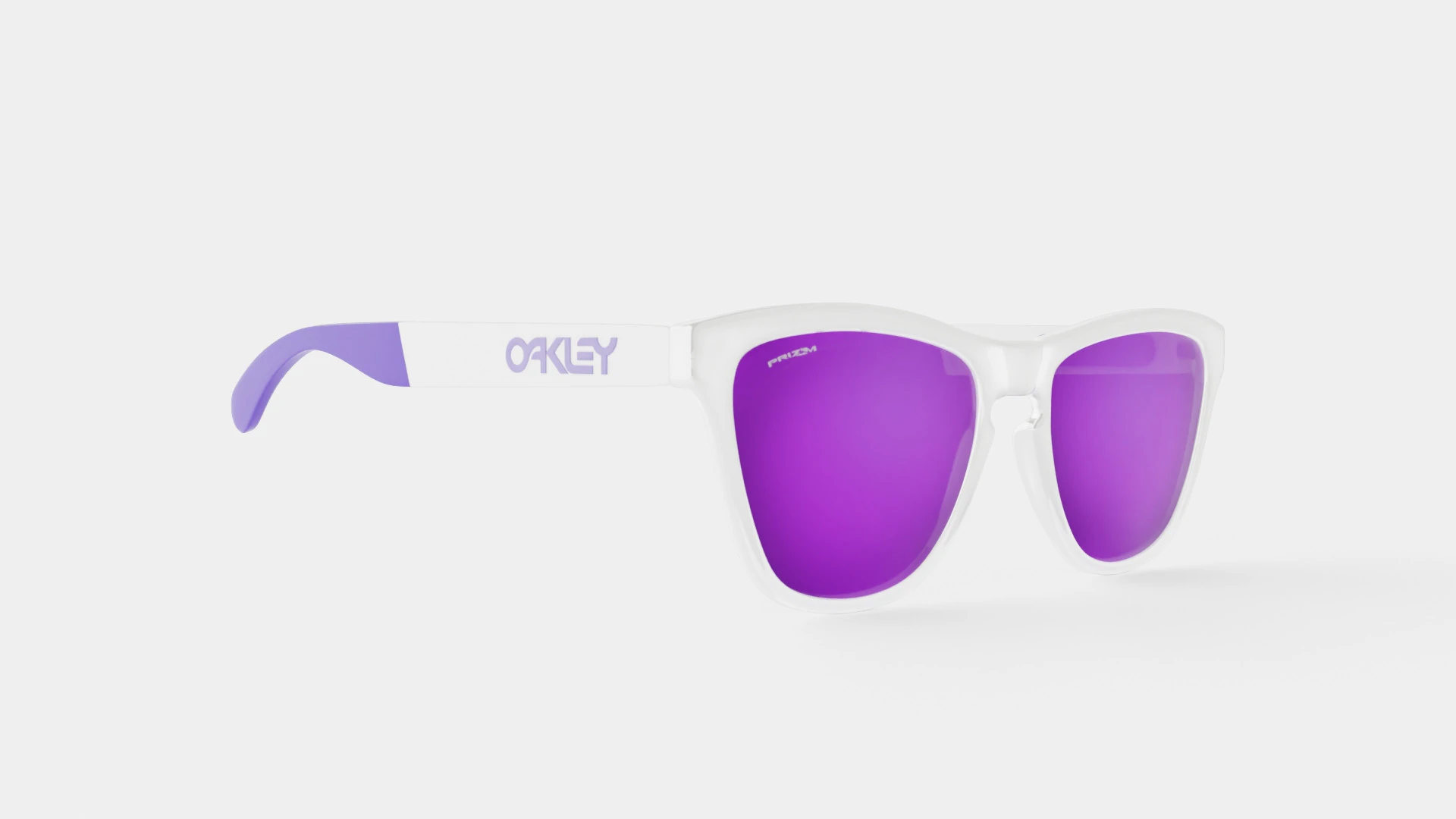 Oakley Frogskins Mix - Violet Iridium Polarized OO9428 Sunglasses 3D Model .c4d .max .obj .3ds .fbx .stl .blend 