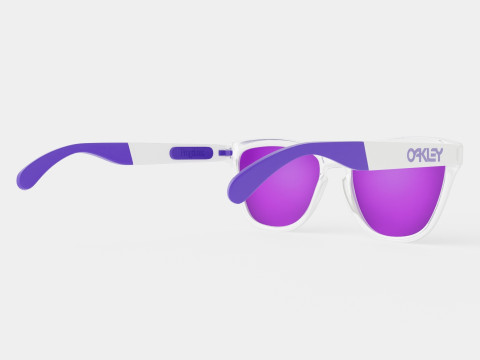 Oakley Frogskins Mix - Violet Iridium Polarized OO9428 Sunglasses 3D-Modell