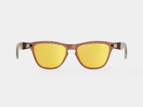 Oakley Frogskins Mix Metallic Splatter Collection - Prizm Rose Gold OO9428 Sport Glasses 3D Model