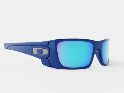 Oakley Fuel Cell - Prizm Sapphire OO9096 Sunglasses 3D-Modell