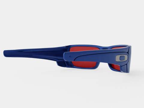 Oakley Fuel Cell - Prizm Sapphire OO9096 Sunglasses 3D 모델