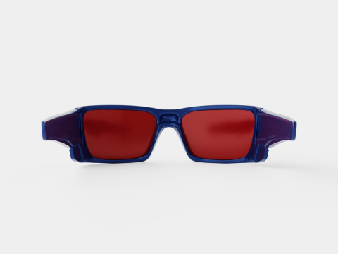 Oakley Fuel Cell - Prizm Sapphire OO9096 Sunglasses 3D 모델