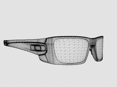 Oakley Fuel Cell - Prizm Sapphire OO9096 Sunglasses 3D 모델