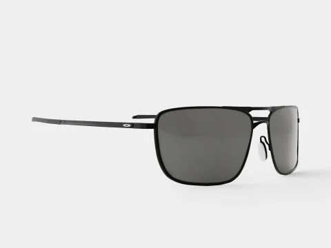 ओकले गेज 8 - प्रिज्म ब्लैक पोलराइज्ड OO4124 धूप का चश्मा 3D मॉडल