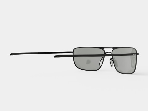 Oakley Gauge 8 - Prizm Black Polarized OO4124 Sunglasses Modèle 3D