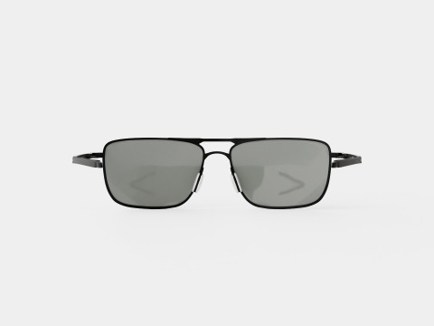 Oakley Gauge 8 - Prizm Black Polarized OO4124 Sunglasses Modèle 3D