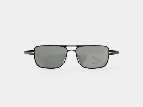Oakley Gauge 8 - Prizm Black Polarized OO4124 Sunglasses 3D Model