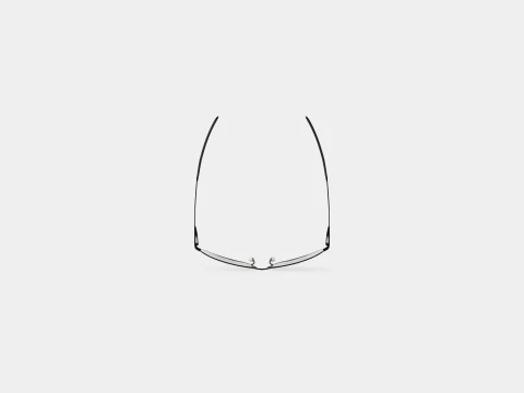 Oakley Gauge 8 - Prizm Black Polarized OO4124 Sunglasses 3D Model