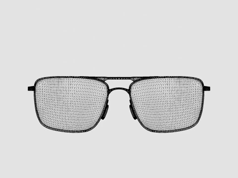 Oakley Gauge 8 - Prizm Sapphire Polarized OO4124 Sunglasses 3D Model