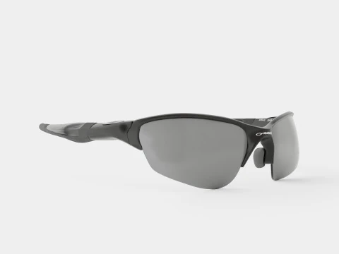 Oakley Half Jacket 2 0 - &Oacute;culos Esportivos Black Iridium Polarized OO9144 Modelo 3D
