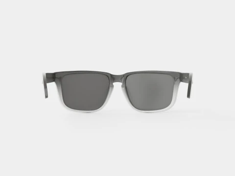 Oakley Holbrook Dark Ink Fade - Chrome Iridium Polarized OO9102 Sport Glasses 3D Model