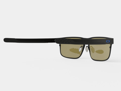 Oakley Holbrook Metal Moto GP - Prizm Sapphire OO4123 Sport Glasses 3D Model