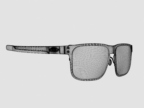Oakley Holbrook Metal Moto GP - Prizm Sapphire OO4123 Sport Glasses 3D Model
