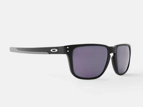 Oakley Holbrook Mix - 灰色 OO9384 运动眼镜 3D 模型