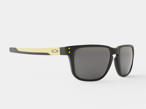 Oakley Holbrook Mix - Prizm Black Polarized OO9384 Sport Glasses 3D Model