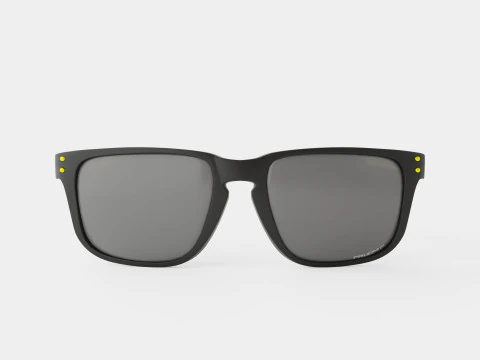 Oakley Holbrook Mix - Lunettes de sport Prizm noires polaris&eacute;es OO9384 Modèle 3D