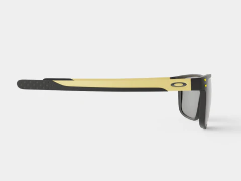 Oakley Holbrook Mix - Lunettes de sport Prizm noires polaris&eacute;es OO9384 Modèle 3D
