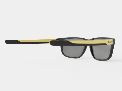 Oakley Holbrook Mix - Prizm Black Polarized OO9384 Sport Glasses Modello 3D