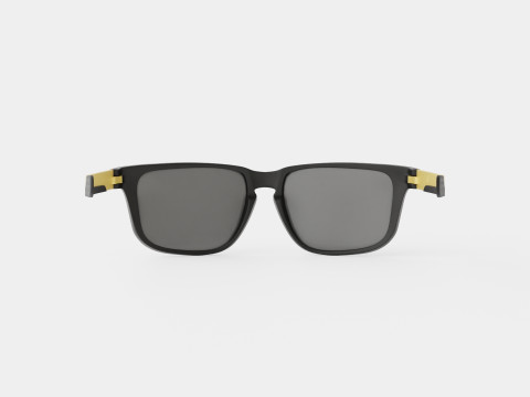 Oakley Holbrook Mix - Prizm Black Polarized OO9384 Sport Glasses Modello 3D