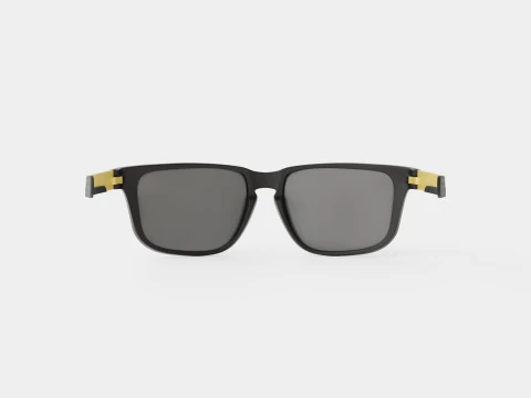 Oakley Holbrook Mix - Lunettes de sport Prizm noires polaris&eacute;es OO9384 Modèle 3D