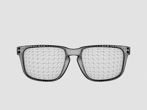 Oakley Holbrook Mix - Prizm Black Polarized OO9384 Sport Glasses Modello 3D