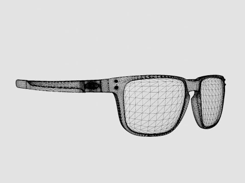 Oakley Holbrook Mix - Lunettes de sport Prizm noires polaris&eacute;es OO9384 Modèle 3D