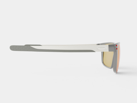 Oakley Holbrook Mix - Prizm Ruby Polarized OO9384 Sport Glasses 3D Model