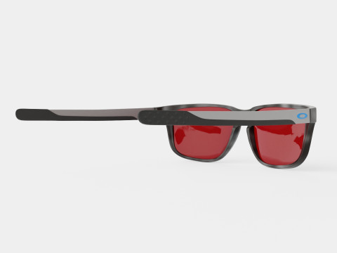 Oakley Holbrook Mix - Prizm Sapphire Polarized OO9384 Sport Glasses Model 3D