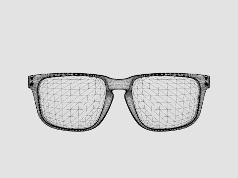 Oakley Holbrook Mix - Prizm Sapphire Polarized OO9384 Sport Glasses Model 3D